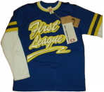 Comfort Long sleeve  T-shirt  royalblue  Cotton/PE Größe 140-164