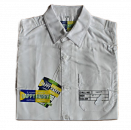 Hemd Weiß uni Langarm 70% cotton  Größe 98 - 122