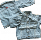 Jeansjacke hellblau 100% cotton Größe 98-122  KIDS-UP