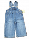 Jeans Latzhose dunkelblau  Baumwolle Größe 62