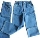 Jeans 5 pockets klassisch  bluedenim Gummizug  KIDS-UP