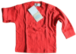 Babysweatshirt rot Baumwolle Größe 92