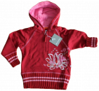 Kaputzensweatshirt, Rot, Cotton, Größe 92
