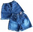 Jeansshorts easyfit blue Baumwolle