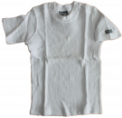 T-Shirt No.1 gerippt weiß Größe 110, 128