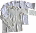 longsleeve Langarmshirt off/white Webstreifen Cotton  Größe 104-128